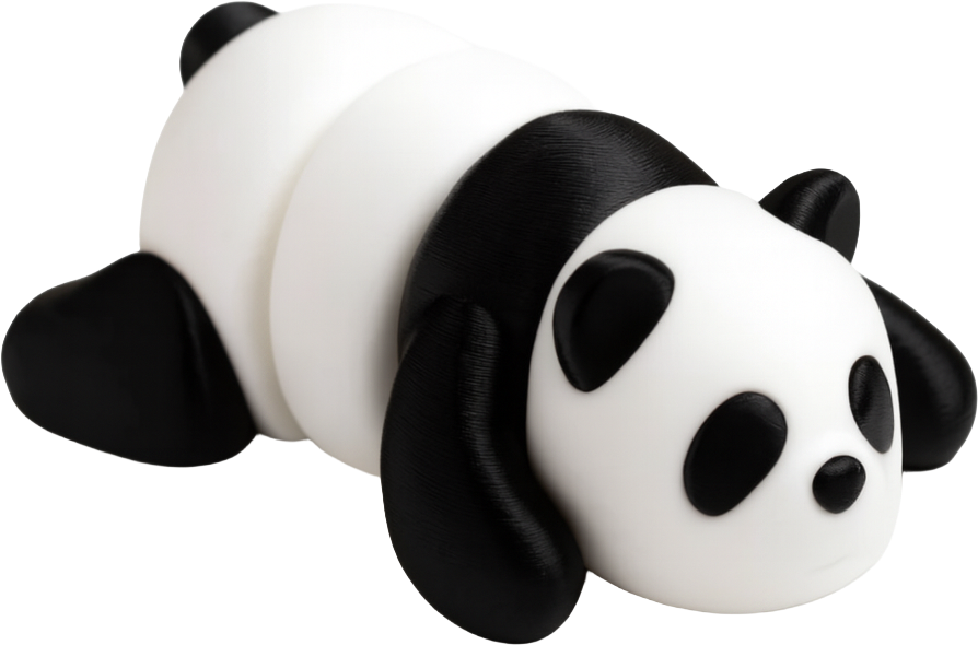 Panda, vista frente